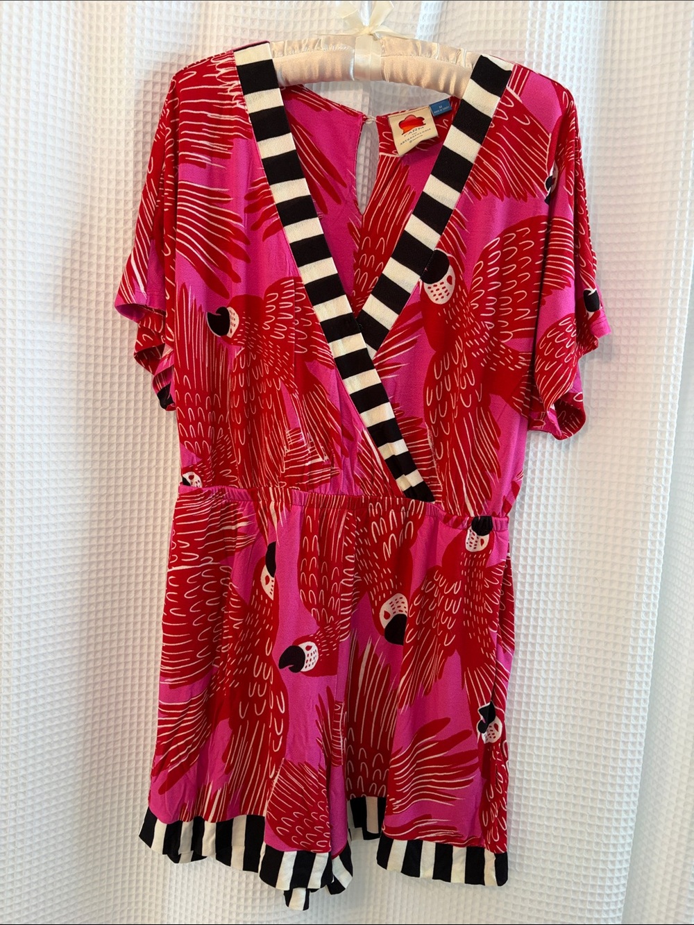 Farm Rio for Anthropologie 
Salma Parrot Romper - Picture 3 of 6